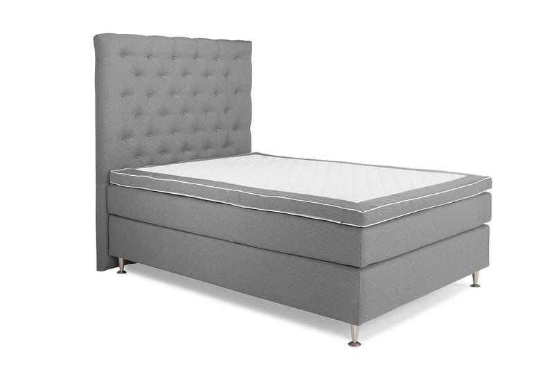 Kontinentalsäng Boxford 140x200 - Ljusgrå (+Fler val) - Möbler - Säng - Kontinentalsäng