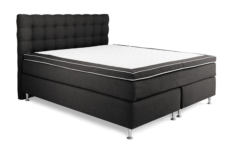 Kontinentalsäng Boxford 160x200 - Mörkgrå (+Fler val) - Möbler - Säng - Kontinentalsäng