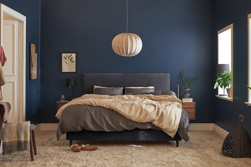 Kontinentalsäng Chilla Pluss  120x200 cm - Mörkgrå - Möbler - Säng - Kontinentalsäng