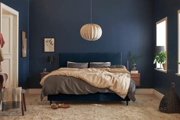 Kontinentalsäng Chilla Pluss  140x200 cm - Mörkblå - Möbler - Säng - Kontinentalsäng