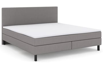Kontinentalsäng Choice No 2 210x210 - Ljusgrå - Möbler - Säng - Kontinentalsäng