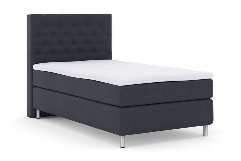 Kontinentalsäng Choice No 3 120x200 Fast - Blå|Metall - Möbler - Säng - Kontinentalsäng