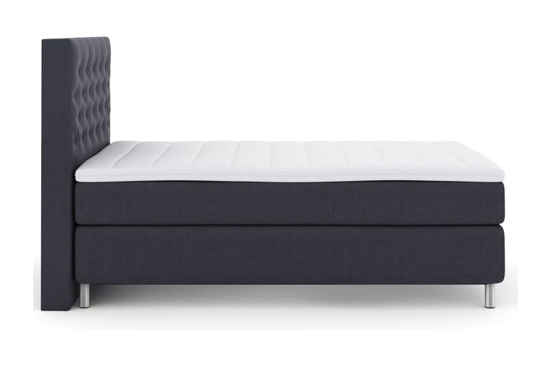 Kontinentalsäng Choice No 3 120x200 Fast - Blå|Metall - Möbler - Säng - Kontinentalsäng
