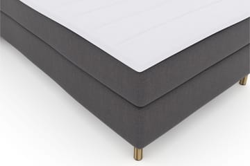 Kontinentalsäng Choice No 3 120x200 Fast - Mörkgrå|Koppar - Möbler - Säng - Kontinentalsäng