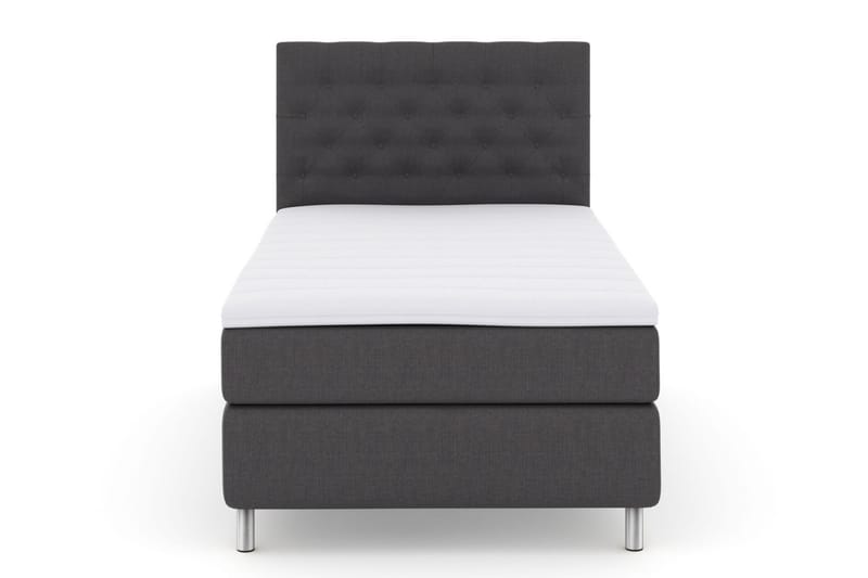 Kontinentalsäng Choice No 3 120x200 Fast - Mörkgrå|Metall - Möbler - Säng - Kontinentalsäng