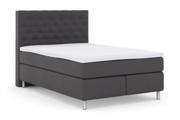 Kontinentalsäng Choice No 3 140x200 Fast - Mörkgrå|Metall - Möbler - Säng - Kontinentalsäng