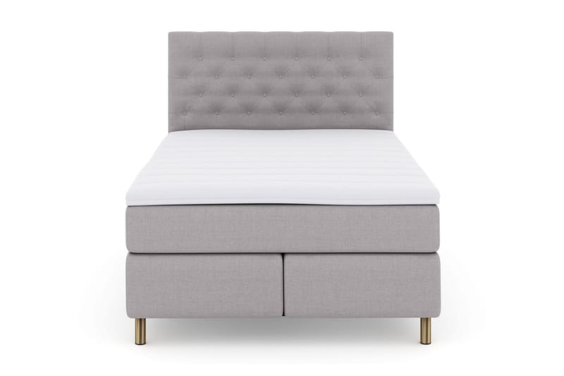 Kontinentalsäng Choice No 3 140x200 Fast/Medium - Ljusgrå|Koppar - Möbler - Säng - Kontinentalsäng
