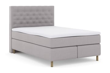 Kontinentalsäng Choice No 3 140x200 Fast/Medium - Ljusgrå|Koppar - Möbler - Säng - Kontinentalsäng