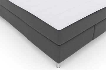 Kontinentalsäng Choice No 3 140x200 Fast/Medium - Mörkgrå|Metall - Möbler - Säng - Kontinentalsäng