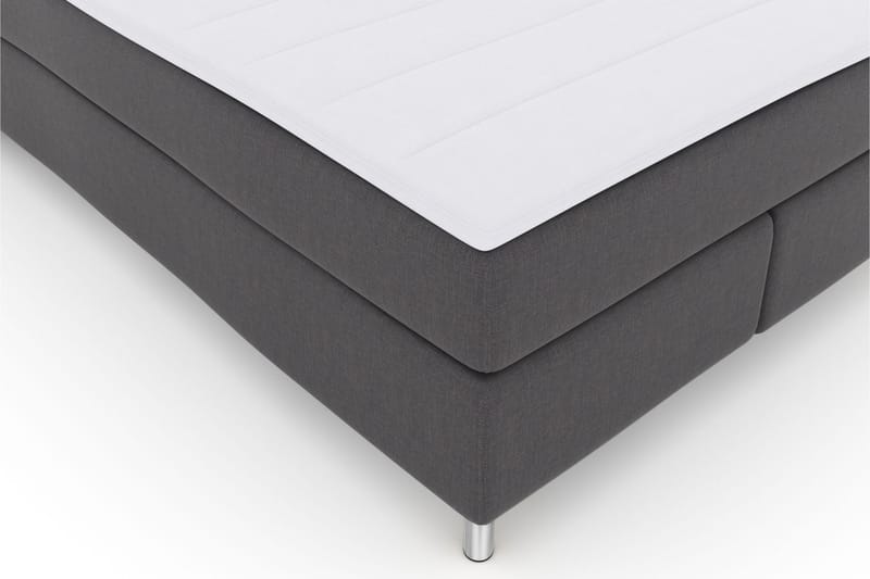 Kontinentalsäng Choice No 3 140x200 Fast/Medium - Mörkgrå|Metall - Möbler - Säng - Kontinentalsäng
