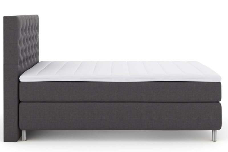 Kontinentalsäng Choice No 3 140x200 Fast/Medium - Mörkgrå|Metall - Möbler - Säng - Kontinentalsäng