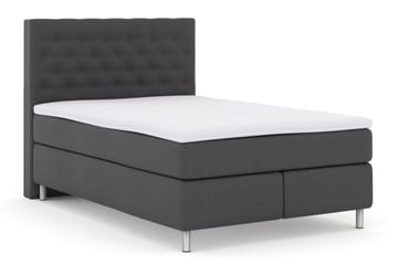 Kontinentalsäng Choice No 3 140x200 Fast/Medium - Mörkgrå|Metall - Möbler - Säng - Kontinentalsäng
