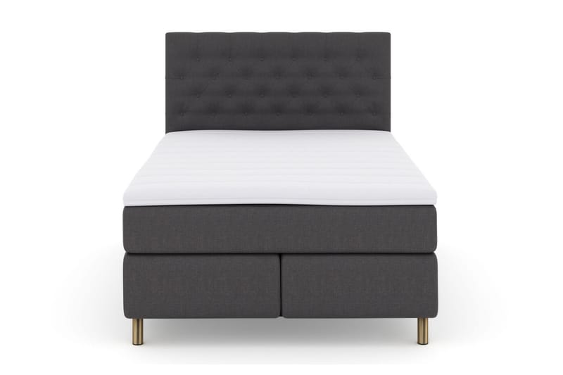 Kontinentalsäng Choice No 3 140x200 Medium - Mörkgr�å|Koppar - Möbler - Säng - Kontinentalsäng