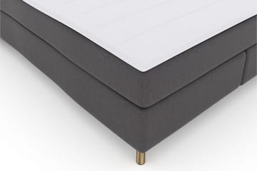 Kontinentalsäng Choice No 3 160x200 Fast/Medium - Mörkgrå|Koppar - Möbler - Säng - Kontinentalsäng