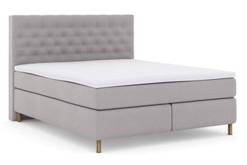 Kontinentalsäng Choice No 3 180x200 Fast/Medium - Ljusgrå|Koppar - Möbler - Säng - Kontinentalsäng