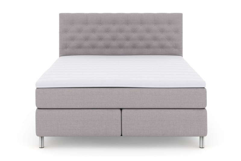 Kontinentalsäng Choice No 3 180x200 Medium - Ljusgrå|Metall - Möbler - Säng - Kontinentalsäng
