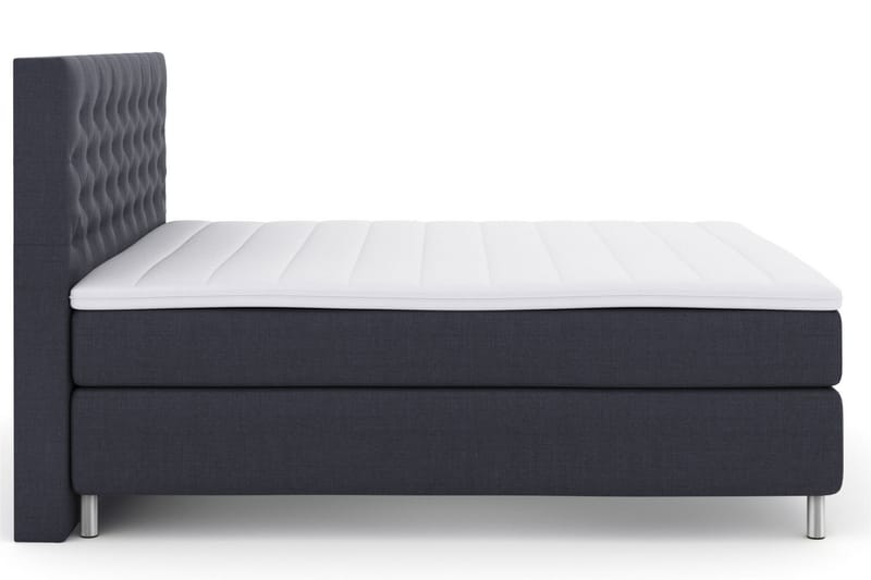 Kontinentalsäng Choice No 3 210x210 Fast - Blå|Metall - Möbler - Säng - Kontinentalsäng