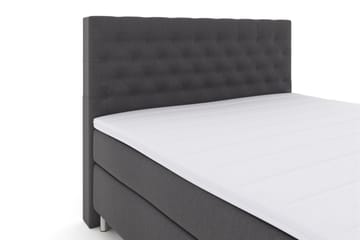 Kontinentalsäng Choice No 3 210x210 Fast - Mörkgrå|Metall - Möbler - Säng - Kontinentalsäng