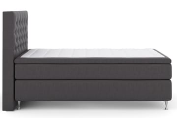 Kontinentalsäng Choice No 4 120x200 Fast - Mörkgrå|Silver - Möbler - Säng - Kontinentalsäng