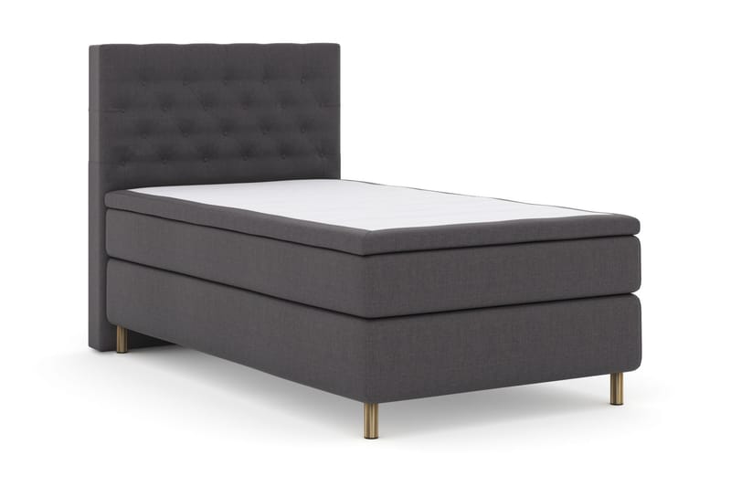 Kontinentalsäng Choice No 4 120x200 Medium - Mörkgrå|Koppar - Möbler - Säng - Kontinentalsäng