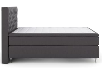 Kontinentalsäng Choice No 4 140x200 Fast - Mörkgrå|Silver - Möbler - Säng - Kontinentalsäng
