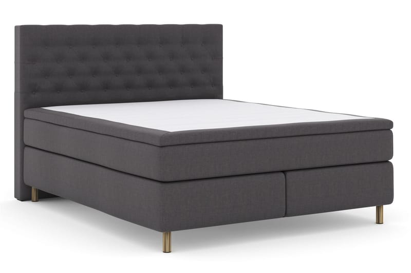 Kontinentalsäng Choice No 4 160x200 Fast - Mörkgrå|Koppar - Möbler - Säng - Kontinentalsäng