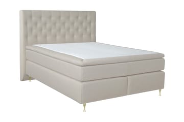 Kontinentalsäng Choice No 4 180x200 Fast/Medium - Beige|Guld - Möbler - Säng - Kontinentalsäng