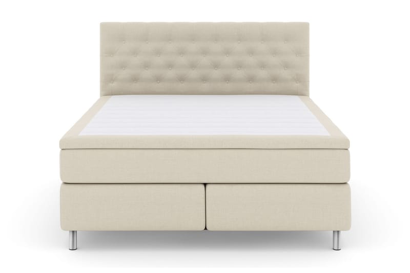 Kontinentalsäng Choice No 4 180x200 Fast/Medium - Beige|Metall - Möbler - Säng - Kontinentalsäng