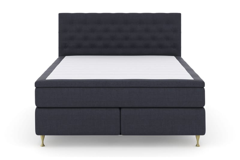 Kontinentalsäng Choice No 4 180x200 Fast/Medium - Blå|Guld - Möbler - Säng - Kontinentalsäng
