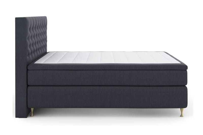 Kontinentalsäng Choice No 4 180x200 Fast/Medium - Blå|Guld - Möbler - Säng - Kontinentalsäng