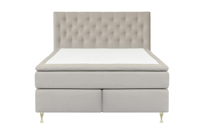 Kontinentalsäng Choice No 4 210x210 Fast - Beige|Guld - Möbler - Säng - Kontinentalsäng