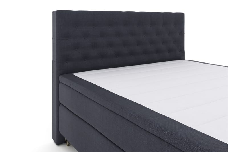 Kontinentalsäng Choice No 4 210x210 Fast/Medium - Blå|Metall V-Form - Möbler - Säng - Kontinentalsäng