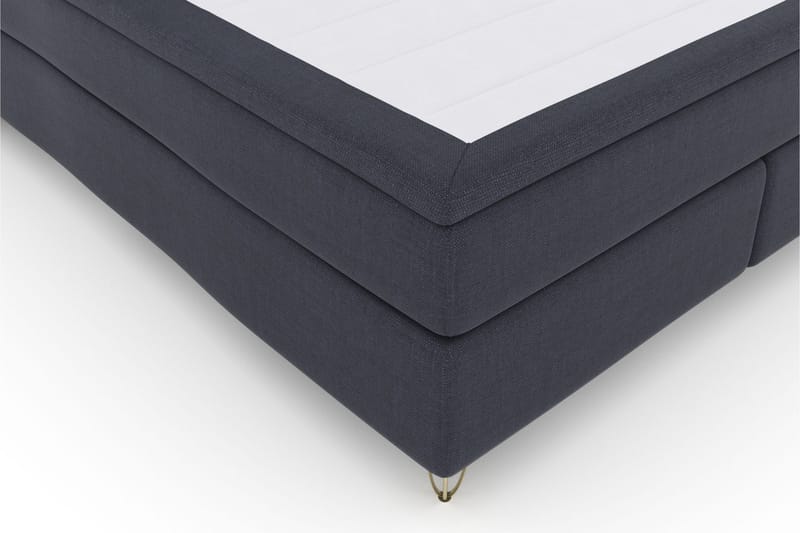 Kontinentalsäng Choice No 4 210x210 Fast/Medium - Blå|Metall V-Form - Möbler - Säng - Kontinentalsäng