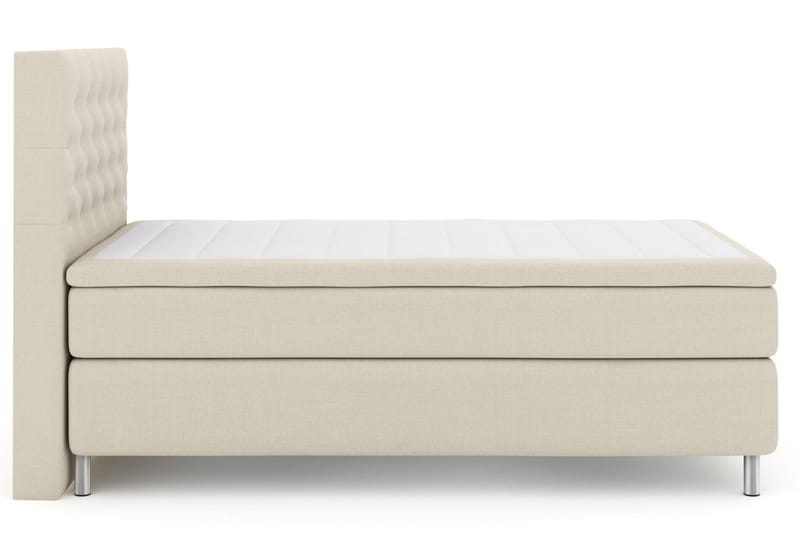 Kontinentalsäng Choice No 5 120x200 Fast Latex - Beige|Metall - Kontinentalsäng