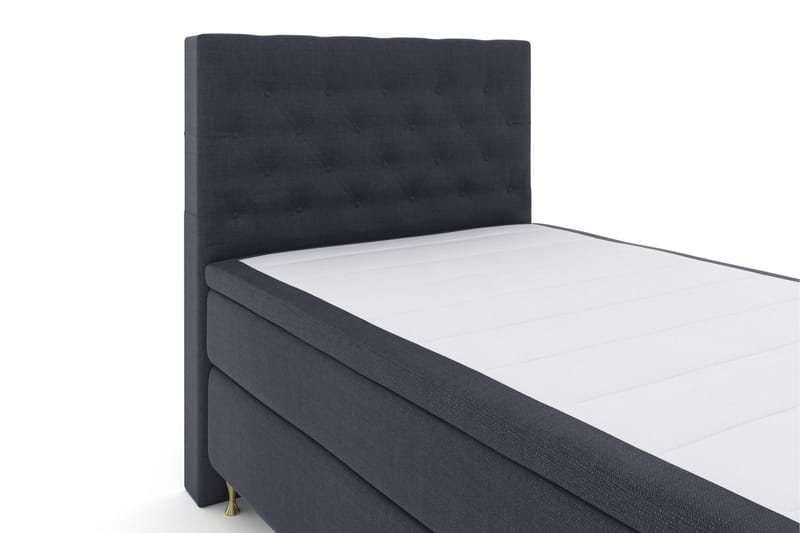 Kontinentalsäng Choice No 5 120x200 Fast Latex - Blå|Guld - Möbler - Säng - Kontinentalsäng
