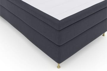 Kontinentalsäng Choice No 5 120x200 Fast Latex - Blå|Guld - Möbler - Säng - Kontinentalsäng