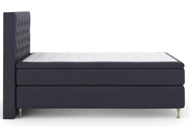 Kontinentalsäng Choice No 5 120x200 Fast Latex - Blå|Guld - Möbler - Säng - Kontinentalsäng