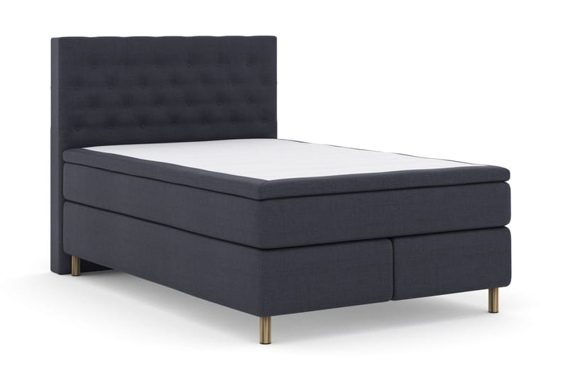 Kontinentalsäng Choice No 5 140x200 Fast/Medium Latex - Blå|Metall - Möbler - Säng - Kontinentalsäng