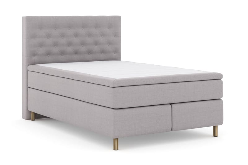 Kontinentalsäng Choice No 5 140x200 Medium Watergel - Ljusgrå|Koppar - Möbler - Säng - Kontinentalsäng