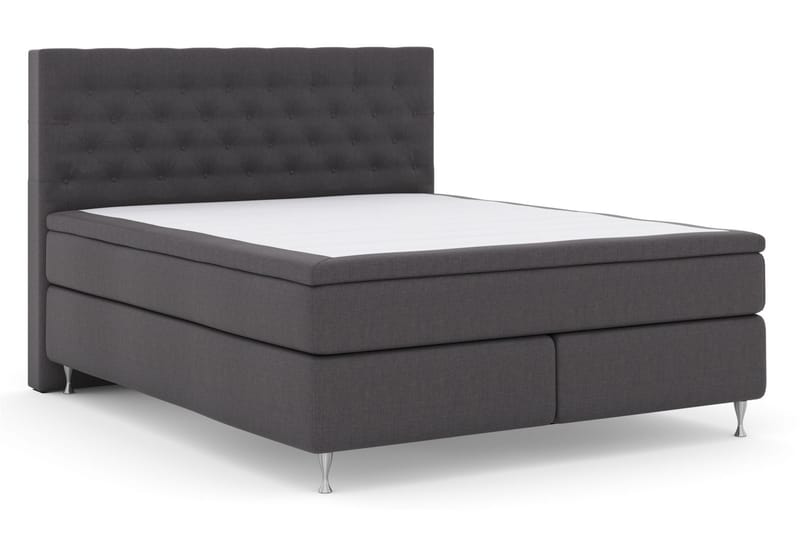 Kontinentalsäng Choice No 5 160x200 Fast Latex - Mörkgrå|Silver - Möbler - Säng - Kontinentals�äng