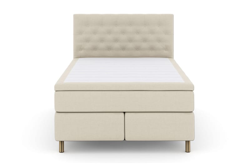 Kontinentalsäng Choice No 5 160x200 Fast/Medium Watergel - Beige|Koppar - Möbler - Säng - Kontinentalsäng
