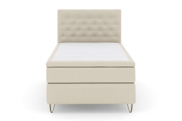 Kontinentalsäng Choice No 6 120x200 Fast Latex/Memory - Beige|Metall V-Form - Möbler - Säng - Kontinentalsäng