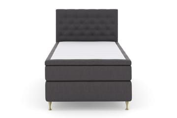 Kontinentalsäng Choice No 6 120x200 Fast Latex/Memory - Mörkgrå - Möbler - Säng - Kontinentalsäng