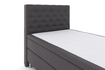 Kontinentalsäng Choice No 6 120x200 Fast Latex/Memory - Mörkgrå|Metall - Möbler - Säng - Kontinentalsäng
