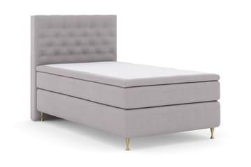 Kontinentalsäng Choice No 6 120x200 Fast Watergel - Ljusgrå - Möbler - Säng - Kontinentalsäng