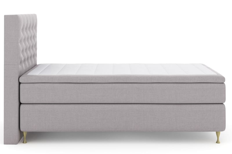 Kontinentalsäng Choice No 6 120x200 Fast Watergel - Ljusgrå - Möbler - Säng - Kontinentalsäng