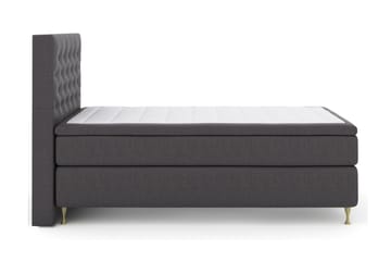 Kontinentalsäng Choice No 6 120x200 Fast Watergel - Mörkgrå - Möbler - Säng - Kontinentalsäng