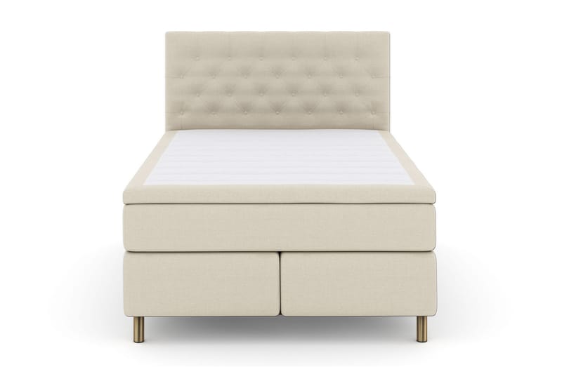 Kontinentalsäng Choice No 6 140x200 Fast Latex/Memory - Beige|Koppar - Möbler - Säng - Kontinentalsäng
