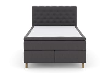 Kontinentalsäng Choice No 6 140x200 Fast/Medium Latex/Memory - Mörkgrå|Koppar - Möbler - Säng - Kontinentalsäng