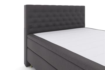 Kontinentalsäng Choice No 6 210x210 Fast Latex/Memory - Mörkgrå|Guld - Möbler - Säng - Kontinentalsäng
